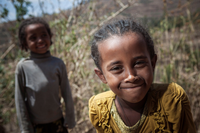 Tena is one of many children severely affected by the worst drought in 50 years, prolonged by El Nino. Photo by Petterik Wiggers for Catholic Relief Services.